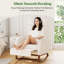 Chaise berçante avec repose-pieds Teedy-228369177