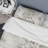 Indigold Grey Peonies II - Farmhouse Duvet Cover Set - Microfiber Polyester-38757571