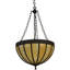 Luminaire suspendu bol 3 lumières unique