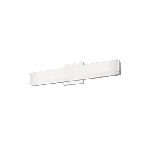 Jane 1 - Light LED Bath Bar, Chrome