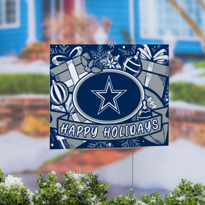Dallas Cowboys Yard Sign, Holiday