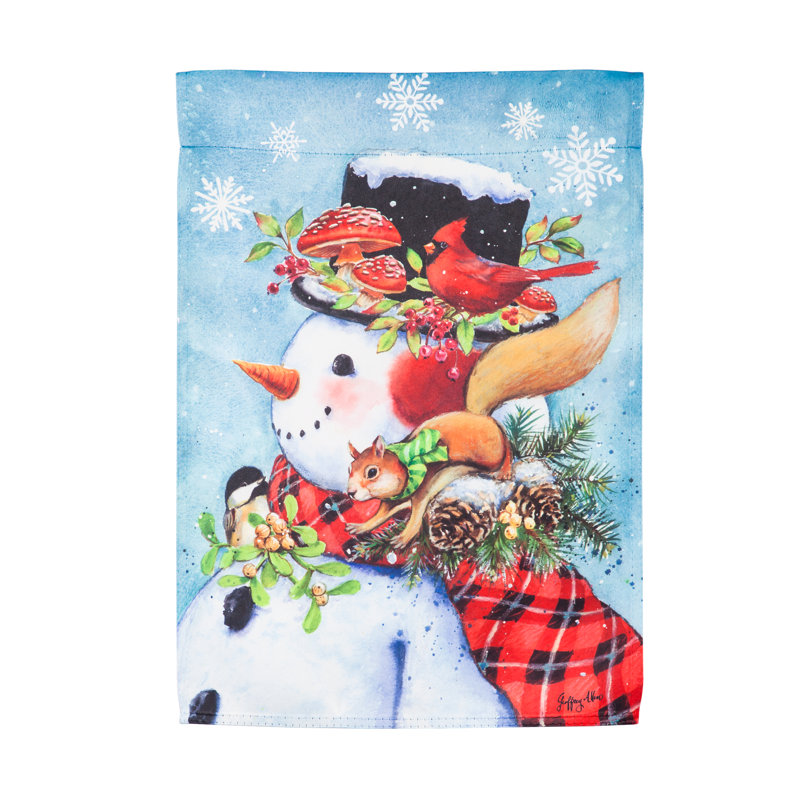 Drapeau de jardin en polyester 18 po x 13 po Tern