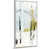 Toile avec cadre blanc