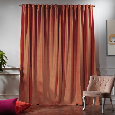 Matte Velvet Extra Wide x Extra Long Custom Made Decorative Double Panel