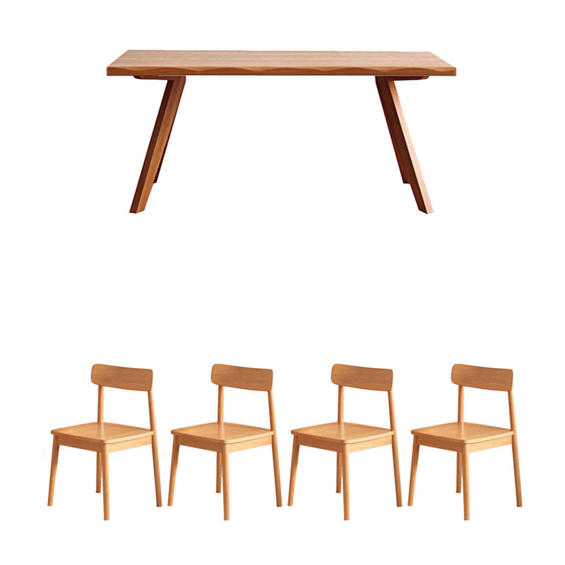 Ensemble de salle à manger rectangulaire, H 29,53 po x L 55,12 po x l 31,5 po