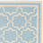 Rodgers Hand Woven Flat Weave Wool/Cotton Geometric Rug in Light Blue/Ivory-2119935866