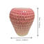 Tabouret à fruits Strawberry, tabouret surdimensionné en résine de 13,4 po, table d'appoint, décorations d'intérieur pour jardin, mobilier d'extérieur polyvalent