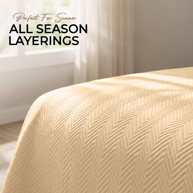 Ensemble de couvre-lit en microfibre gaufrée en lin avec taies d'oreiller, literie matelassée réversible et respirante pour un confort tout au long de l'année