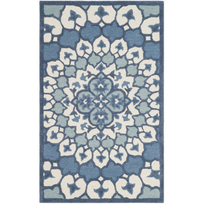Miu Hand Tufted Wool Geometric Rug