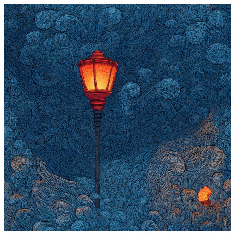 Coussin Streetlight, 16 x 16 inches