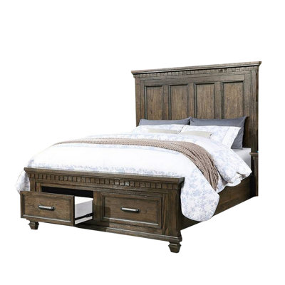 Kramlich Solid Wood Platform Storage Bed