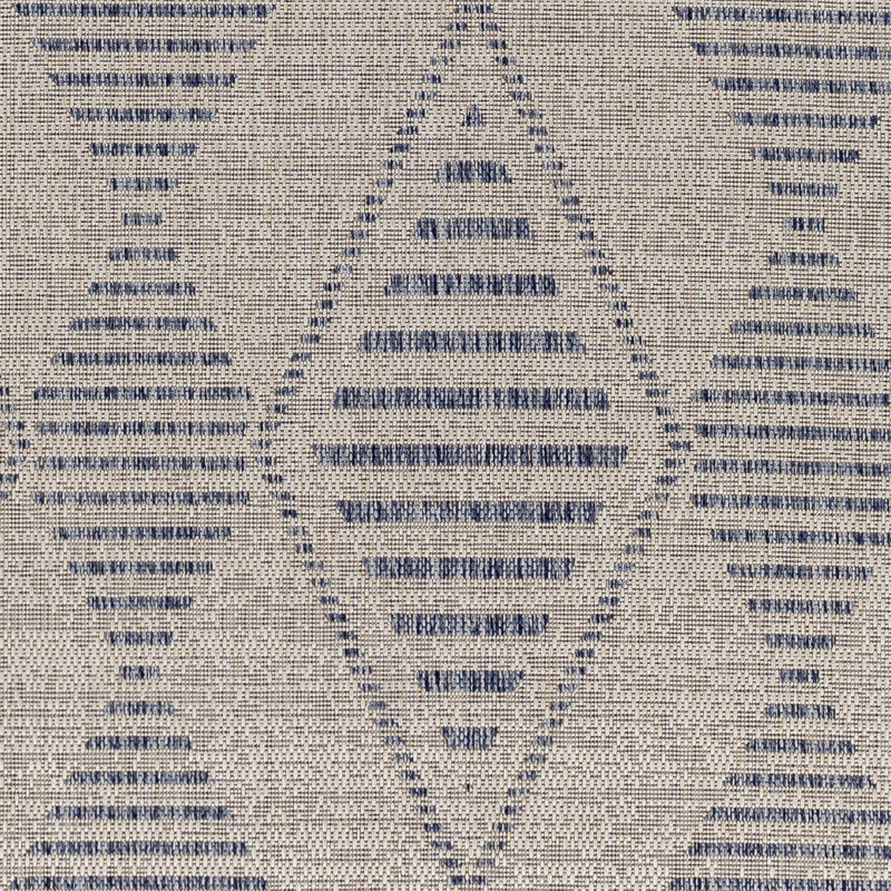 Killarney Geometric Indoor / Outdoor Rug, Rectangle 9'2" x 12'