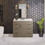 Ensemble de meuble-lavabo simple 42 po Sadelle Peyton-878439029