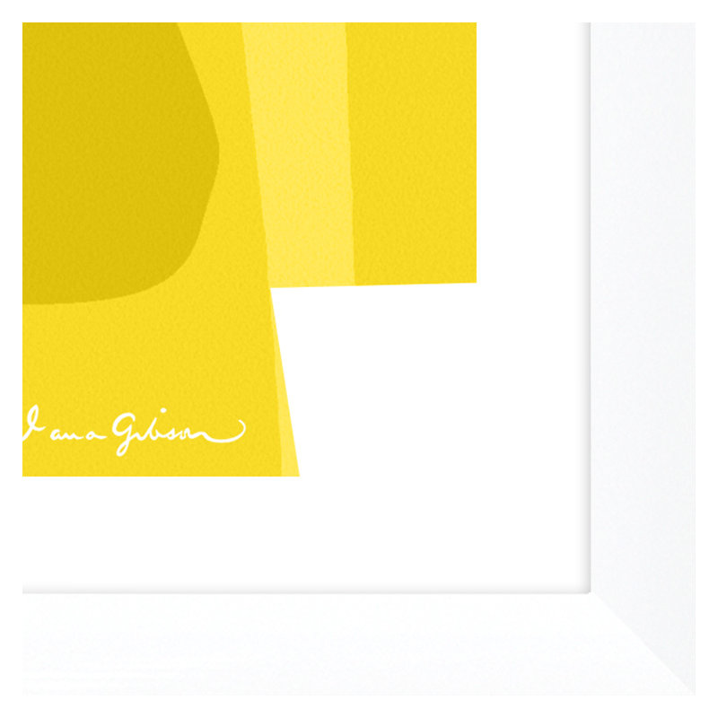 Blocked In Jaune Giclee Print by Dana Gibson