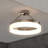 Hackley 1-Light 15.75" LED Semi Flush Mount