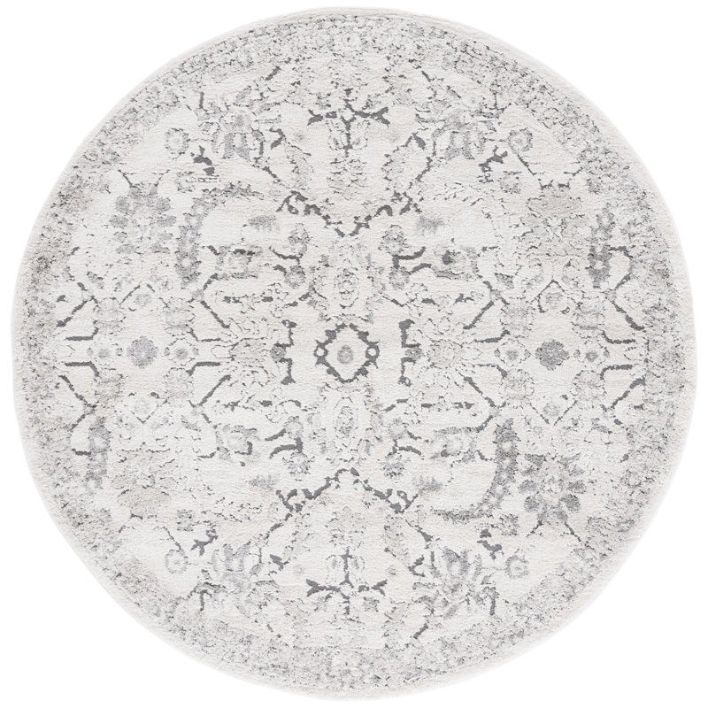 Mahle Stain Resistant Area Rug, Round 6'7"