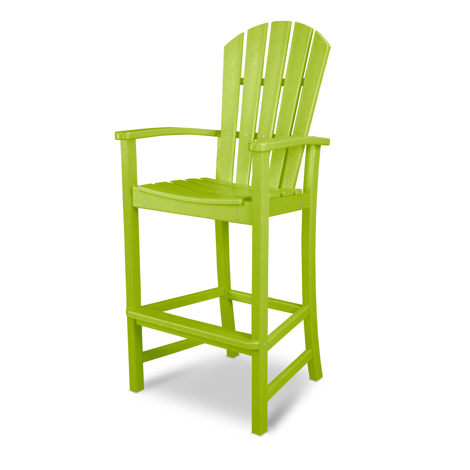 POLYWOOD® Palm Coast Patio Bar Stool, Lime