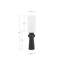 124cm Matte Novelty Floor Lamp