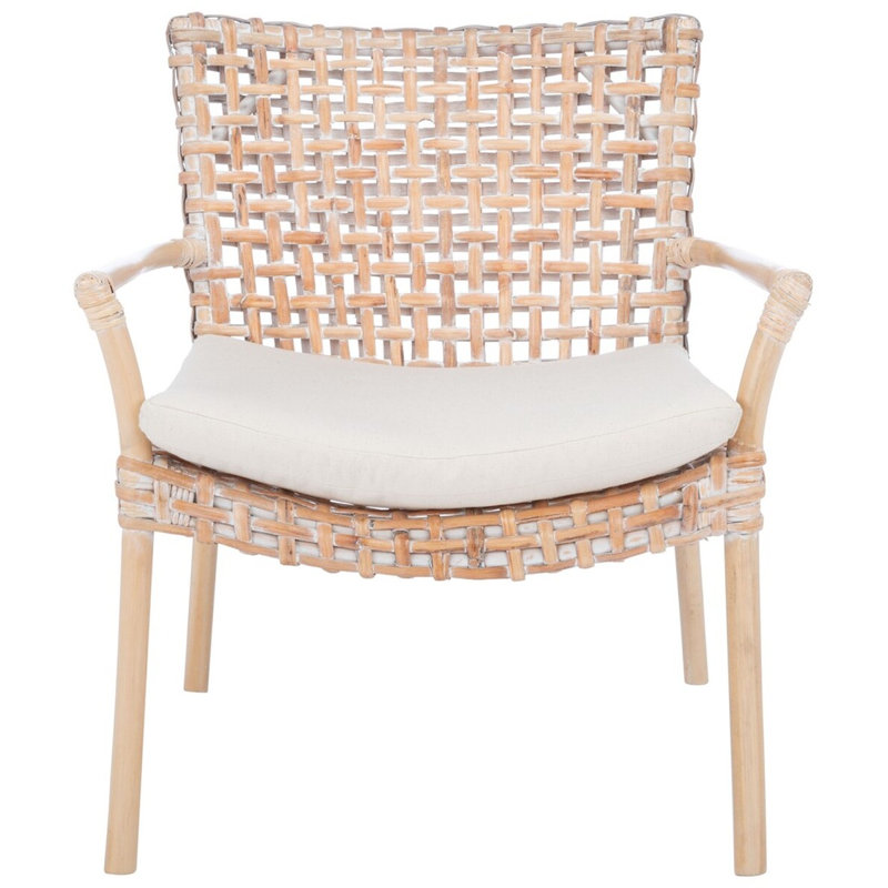 Miltenberger Upholstered Side Chair, Natural