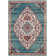 Hertzler Oriental Blue/Multi Area Rug