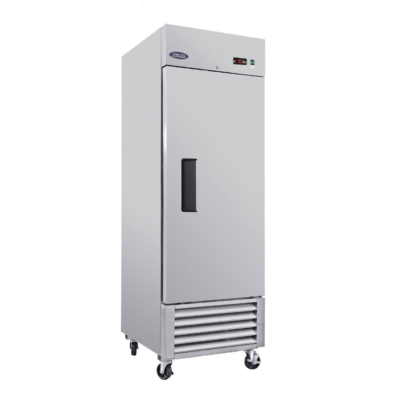 Commercial Freezer With Solid Door Reach-In Freezers Stainless Steel Etl Approved Upright Freeze Storage