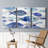 " Fish Parade I " 3 - Pieces-1842100323