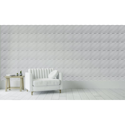 Panneau mural 3D blanc 19,7 po x 19,7 po Falkirk Ross (paquet de 10)