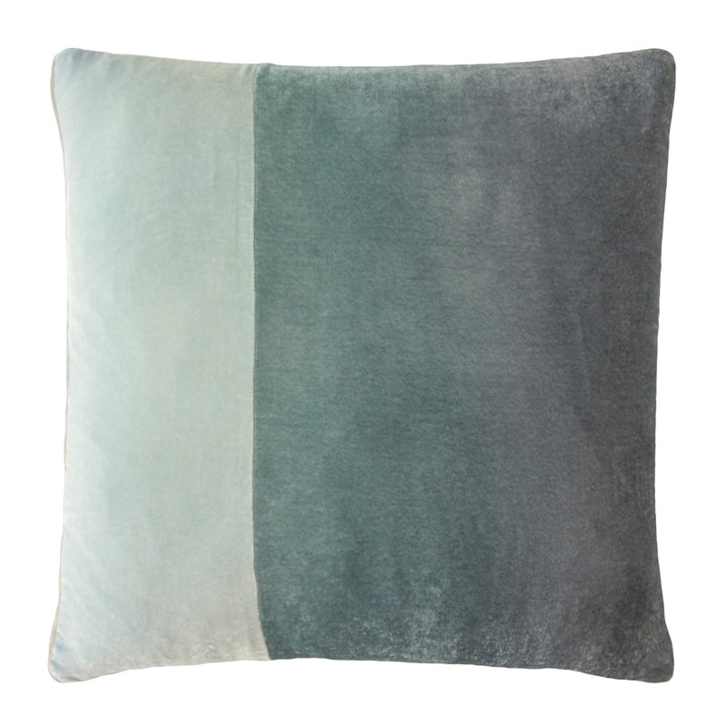 Square Pillow Cover & Insert, Nickel, Square 26"