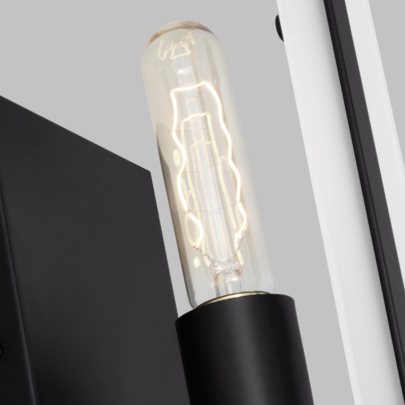 Dex 1 - Light Bath Sconce, Midnight Black