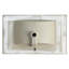 Dessus de meuble-lavabo en céramique, 30 po, lavabo blanc brillant, l 29,9 po x l 18,3 po x H 6,7 po, et comptoir, fini, matériau