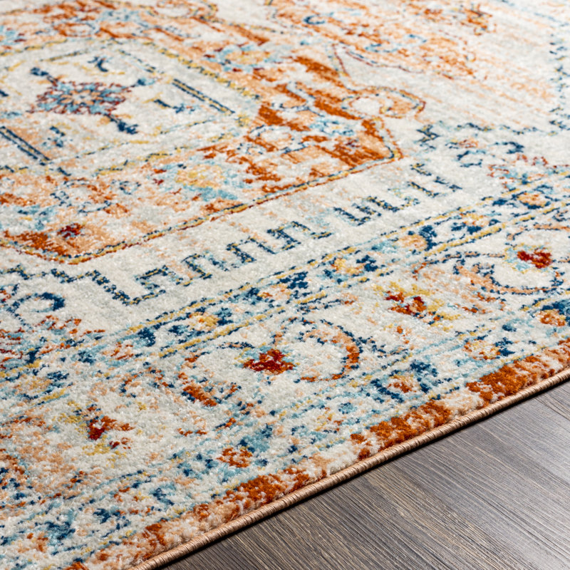 Aldusa Oriental Indoor Rug, Rectangle 6'7" x 9'