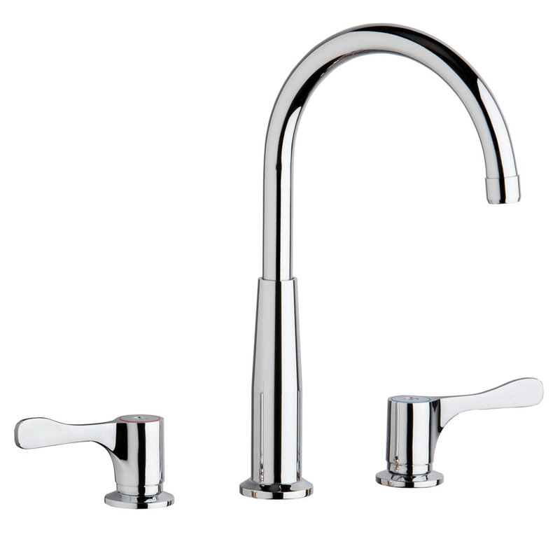 Double Handle Kitchen Faucet With Accessories