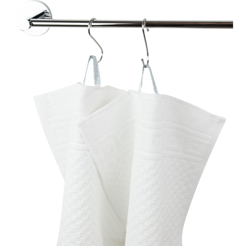 Midweight Fingertip Towel, White