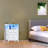 Multifunctional Bedside Table With Charging Station, LED Lights & Storage-1831895155