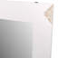 Dorris Wood Flat Wall Mirror