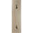 2 1/2"W x 8 3/4"D x 8 1/4"H Traditional Shelf Bracket, Rubberwood (4-Pack)-109946970-90684461