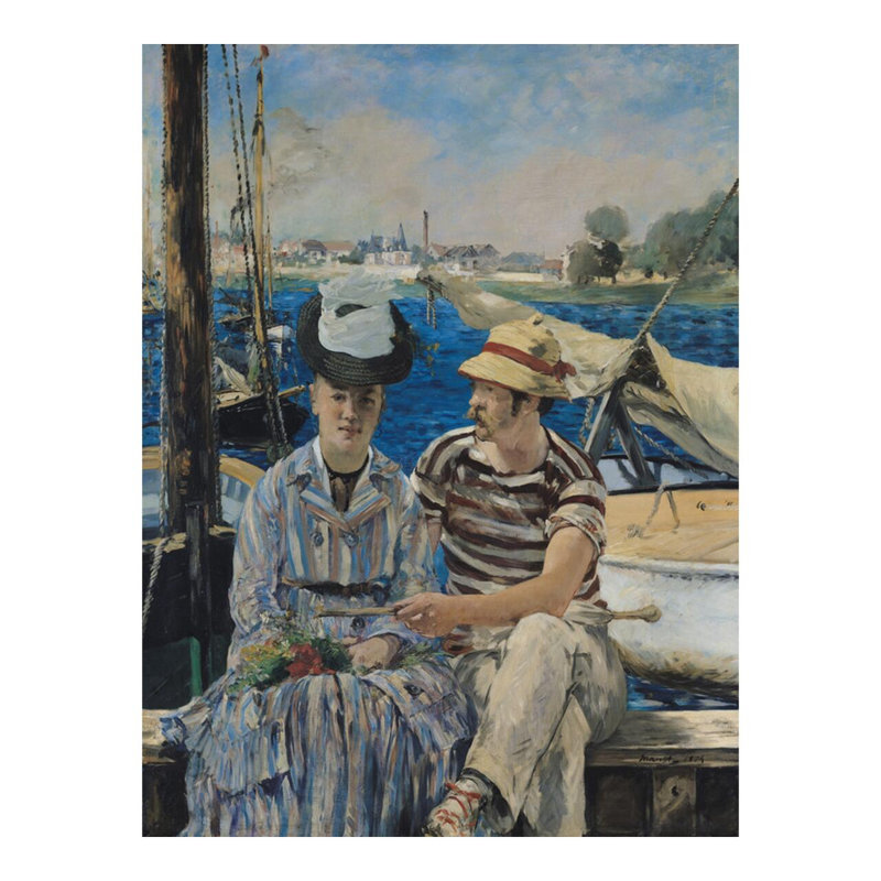 Argenteuil by Edouard Manet - Giclee Print, 20" H x 16" W