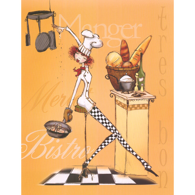 Sassy Chef III, H 18 po x l 14 po