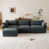 Gray Chenille