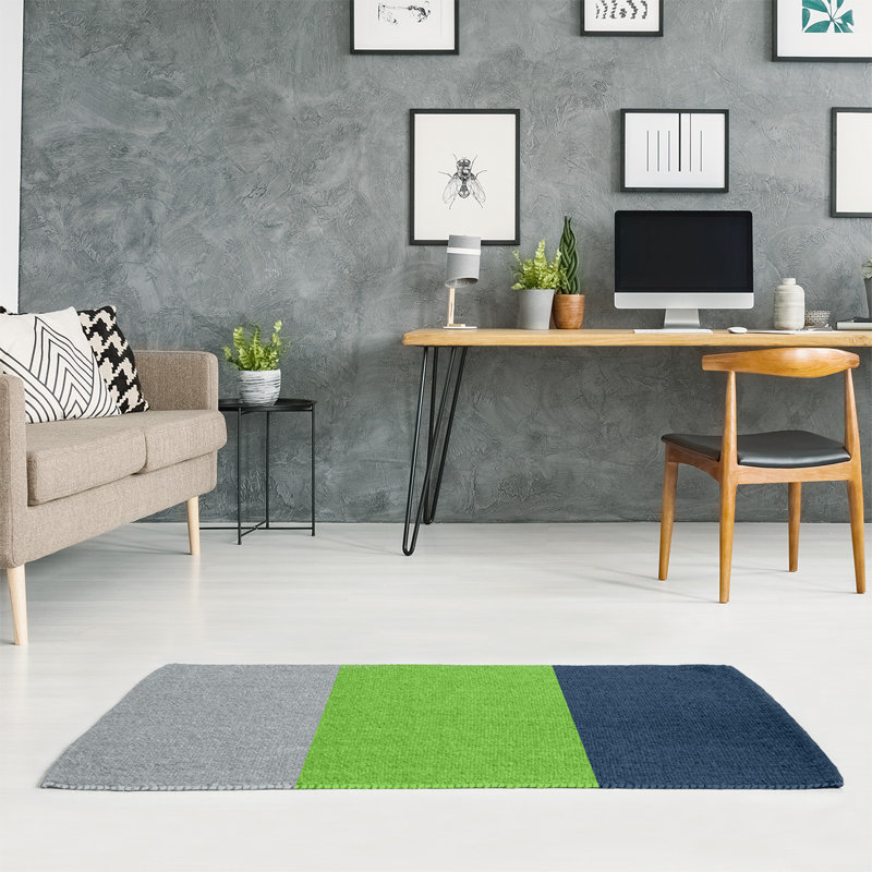 Striped Indoor Rug, Rectangle 5' x 7', Yes