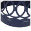 Outdoor Metal End Table -Large-1285833877
