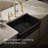Ironridge 34" Undermount Single-Bowl Farmhouse Cast Iron Kitchen Sink with Apron Front-58972552