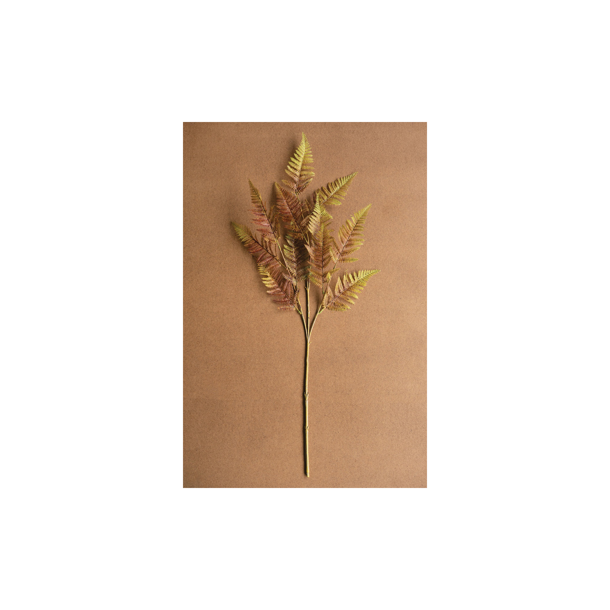 ARTIFICIAL AUTUMN FERN STEM