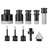 VEVOR Diamond Core Drill Bit Set, 7 PCS Diamond Hole Saw Kit for Dry and Wet, with Storage Case