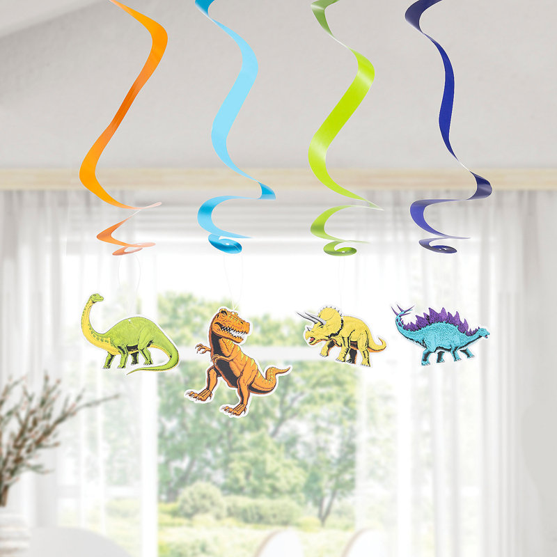 Décorations de tourbillons suspendus Fun Express - 12 pièces