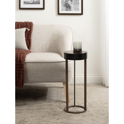Table ronde en bois