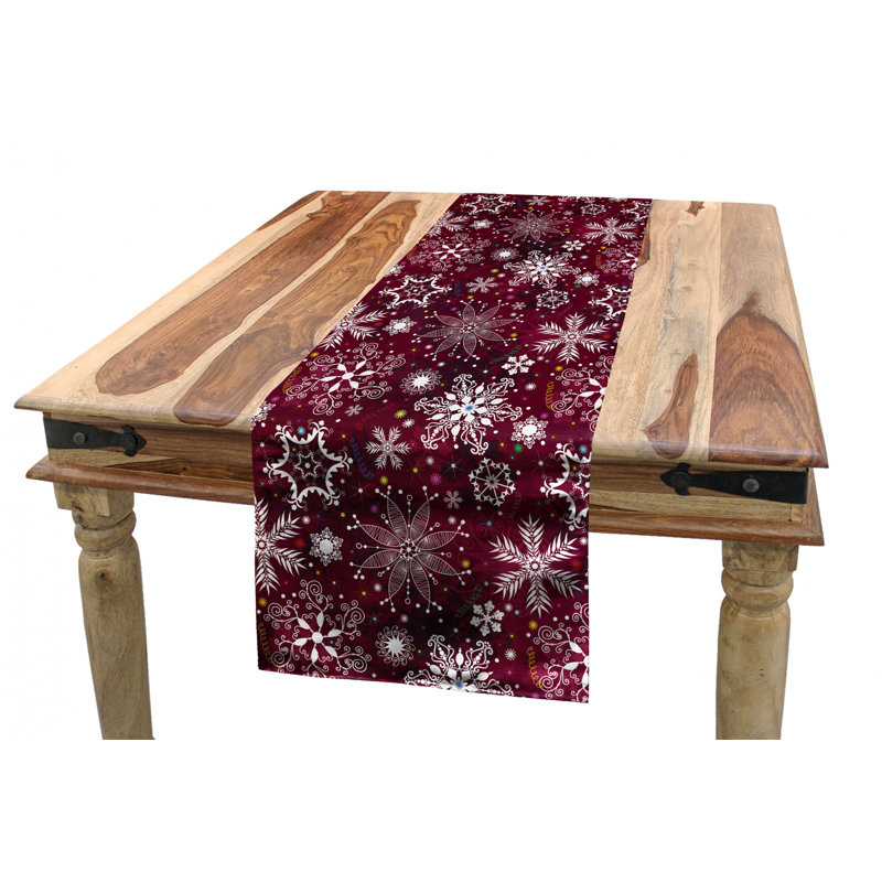 Winter Table Runner, 120" x 16"