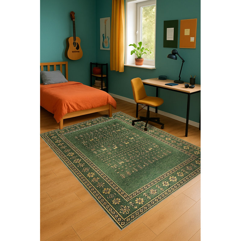 Tapis beige tissé traditionnel Mosso, 3'3" x 9'10"