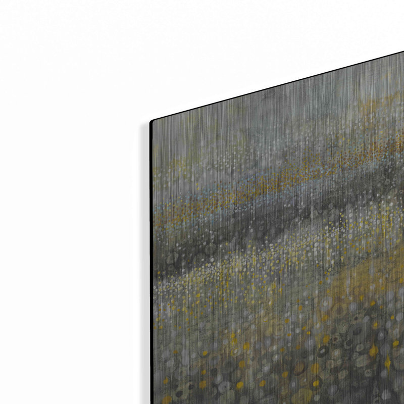 «Rain Abstract II» par Danhui Nai, H 12 po x l 12 po