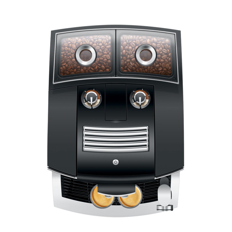 JURA J8 Twin Diamond White, Black